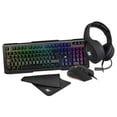 thumbnail image 2 of Kit Teclado y Mouse Gamer Vorago KMH-501 USB incluye audífonos Negro, 2 of 2