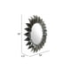 thumbnail image 3 of Espejo Kessa Muebles Leaf Negro, 3 of 4