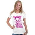 thumbnail image 3 of Betty Boop Not Your Babe Biker Women's T Shirt Ladies Tee Brisco Brands S, 3 of 6