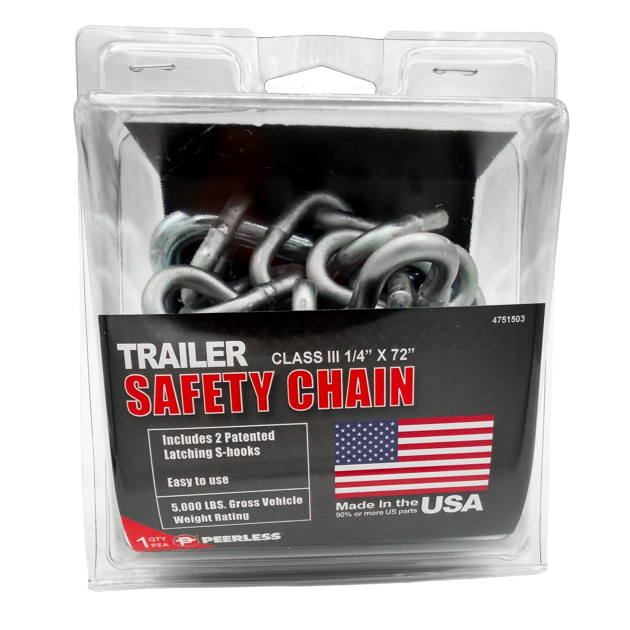 Ozark Trail 3/4 Inch D-Ring Shackle Black Heavy Duty Towing