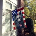 thumbnail image 2 of Dutch Shepherd Dog American Flag Flag Canvas House Size, 2 of 2