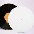 thumbnail image 4 of MOVTOTOP Felt Turntable Mat for Vinyl Records with Nonslip Bottom and Recessed Design White, 4 of 8
