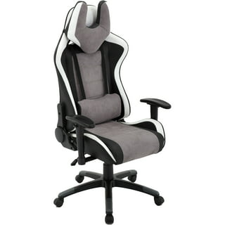 Hanover Commando Gas Lift 2-Tone Gaming Chair, Faux Leather, Cushions, 1 -  Fry's Food Stores