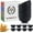 Black, variant on Homienly 8-Pack 10 oz Wheat Straw Small Bowls, Unbreakable, Microwave & Dishwasher Safe, Multi