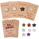 thumbnail image 2 of Ganfancp Paquete de 24 Tarjetas de San Valentín con Corazón Niños Estrella de Cristal Tarjeta de San Valentín Ofertas Flash 24 *Cartulina 24 *Cristal Estrella 30 *Soporte Transparente, 2 of 7