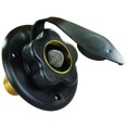 thumbnail image 4 of JR Fresh Water Inlet 160-85-A-36-A Direct OEM Replacement; Used For RV Fresh Water System; Flange Type; 1-1/2 Inch Diameter Cutout Size; 3 Inch Outside Diameter x 1-11/16 Inch Valve Depth; Black, 4 of 5