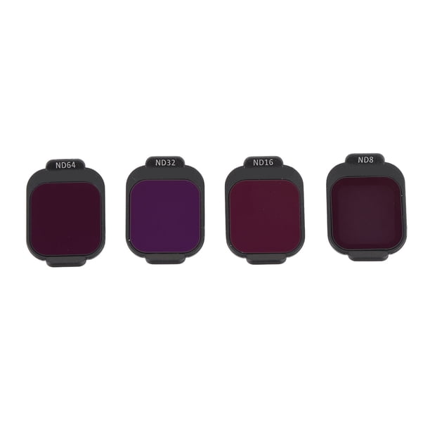 Kit De Filtro ND Para Drones, ND8 ND16 ND32 ND64 Filtro De Lente ND De 3-6 Paradas Ajuste Preciso Para Fotografía