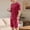 Set-A44Wine, variant on Gamivast Men's Velour Short Set Crewneck T-Shirt and Drawstring Shorts Soft Plush 2 Piece Outfit for Summer Beach Vacation Casual Daily Lounge Attire
