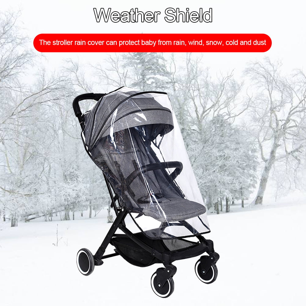 Weather Shield Universal Clear Primo Passi Umbrella Stroller Rain Cover 