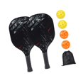 thumbnail image 5 of Pickleball Racket Set Pickle Balls Racket For Indoor, Beginner Players | 2 Paddles, 4 Balls & Bag, Made Of Quality Wood Material, Sturdy & Long Time For Extended Use, 5 of 5