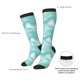 thumbnail image 4 of Fotbe Blue Marble Calcetas Divertidas Estampadas para Hombre y Mujer, Calcetas de Algodón hasta la Rodilla para Caminar, Correr, Enfermería y Embarazo, 4 of 6