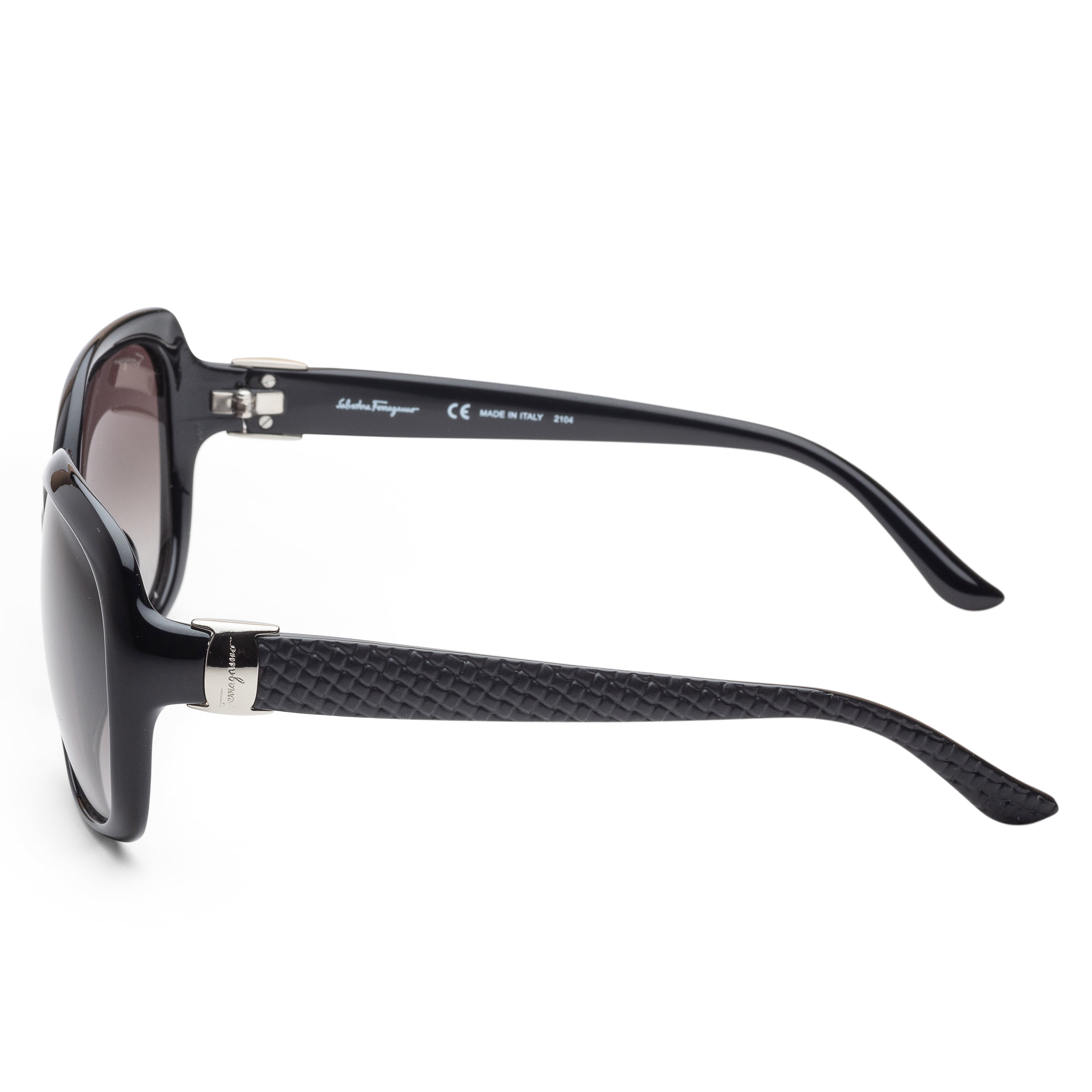 Salvatore Ferragamo SF739SA 001 59mm Rectangle Sunglasses  display picture 3