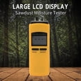 thumbnail image 3 of Damp Tester, High Accuracy Moisture Meter Compact Resistivity Method Quick Response LCD Display Temperature Compensation Technology  for Paper for Wood, 3 of 7