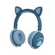 thumbnail image 1 of Seitruly Auriculares Bluetooth que brillan intensamente lindo LED oreja de gato pata niñas regalo niños auriculares inalámbricos estéreo HIFI bajo Cables de audio/vídeo Verde oscuro en caja, 1 of 8