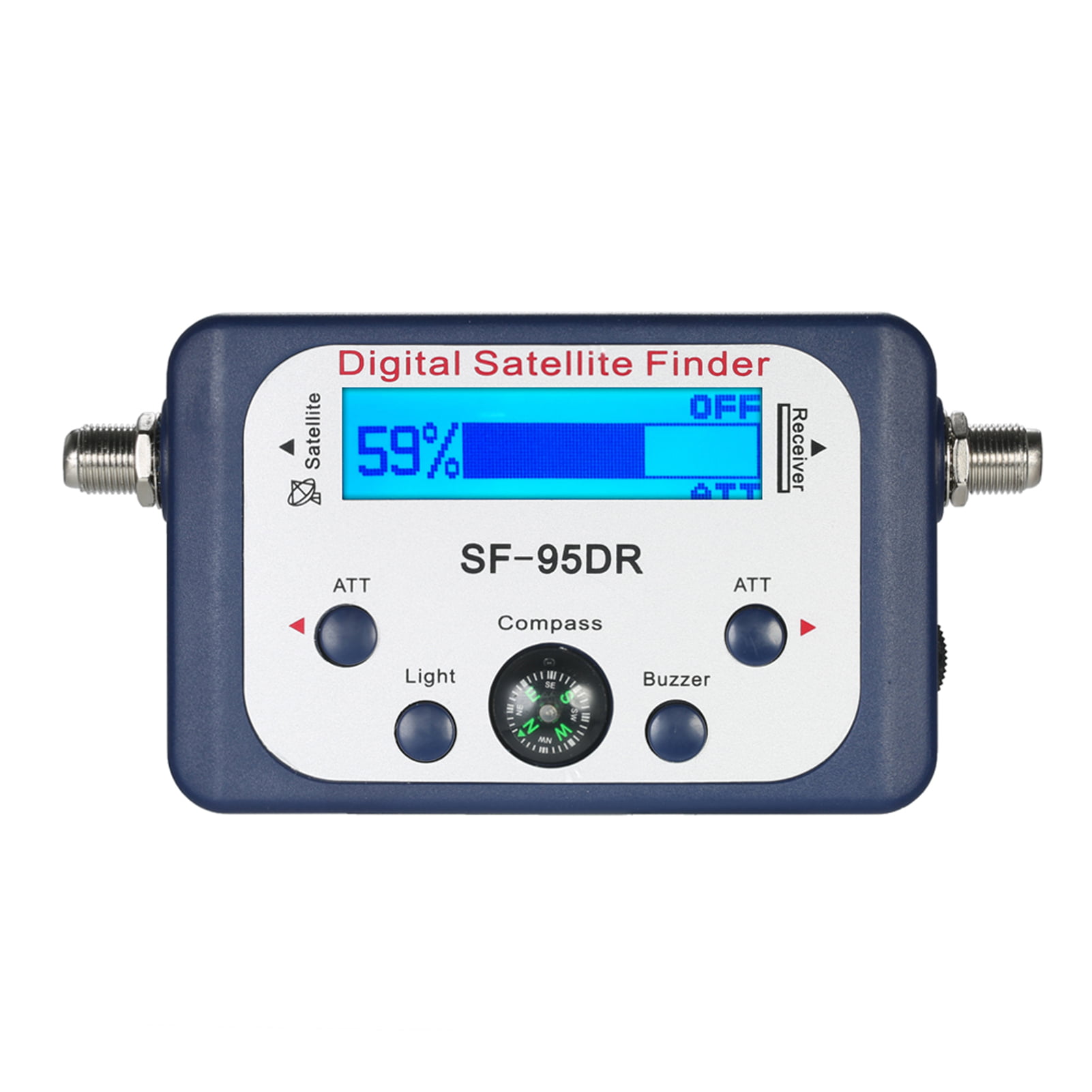 AGPtek Digital Satellite Signal Finder Meter for Dish Network Directv FTA with Compass and Audio ...