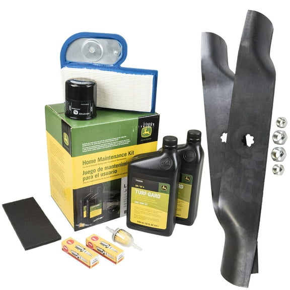 John Deere OEM Model LT180 Maintenance Kit and Highlift Blades, 38" Mower Deck