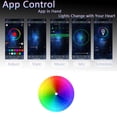 thumbnail image 4 of for Mercedes-Benz 6M RGB LED Car Mood Light Footwell Ambient Light Interior -, 4 of 4