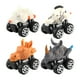 thumbnail image 1 of Xihbxyly Ofertas Flash de Hoy Ofertas Prime Coche de Dinosaurio para Niños con Tracción En Las 4 Ruedas, Acrobacias, Competición, 4 Piezas, 1 of 5