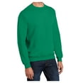 thumbnail image 4 of Mens Core Fleece Classic Crewneck Cotton/Poly fleece Sweatshirt Kelly XL, 4 of 6