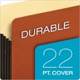 thumbnail image 3 of File Pocket W/ Tyvek, 3.5" Expansion, Legal Size, Redrope, 10/box | Bundle of 2 Boxes, 3 of 5