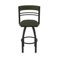 thumbnail image 5 of 860 Hunter 36" Swivel Bar Stool with Black Wrinkle Finish and Canter Pine Seat and Back, 5 of 5