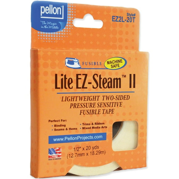 Pellon EZ-Steam II Lite Tape-.5"X20yd EZ2L-20T