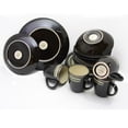 thumbnail image 4 of Gibson Lewisville 16Piece Dinnerware Set - Gray, 4 of 5