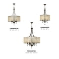 thumbnail image 5 of Fredrick Ramond FR45606BNI Mime 3 Light Pendant in Brushed Nickel,, 5 of 6