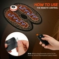 thumbnail image 5 of KEKOY EMS Foot Massager Mat with Remote Control, 2-in-1 Arms Massager & Legs Foot Massager with 8 Modes 19 Intensity and 4 Electrode Pads, 5 of 8