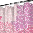 thumbnail image 3 of Waterproof Big Beautiful Dahlia Flowers Art Images Shower Curtain 72x72 Inch Boho Style Polyester Unique Shower Curtain for Bathroom Hotel Home Decor with 12 Plastic Hooks, 3 of 5