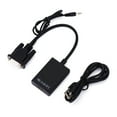 thumbnail image 2 of VGA To  Adapter,  Adapter Cord,  Video Cable, Small Size For PC Computer, 2 of 8