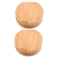 thumbnail image 1 of 2 espejos compactos portátiles de madera, espejo de maquillaje plegable, espejo de viaje de bambú, espejo de tocador pequeño de mano para bolso de bolsillo y mesa., 1 of 6