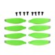 thumbnail image 1 of 8 hélices 4726 para drones, accesorios de repuesto con reducción de ruido, coloridas. Verde, 1 of 7