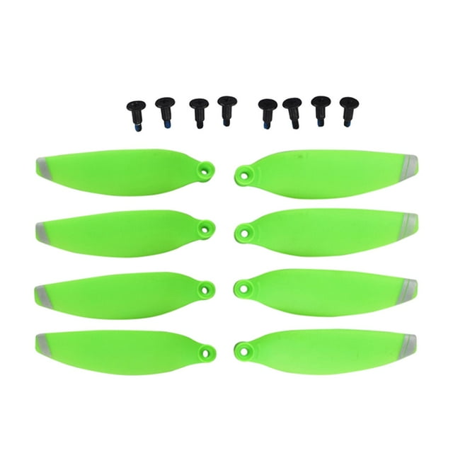 KLKCMS Ensemble de 8 Hélices 4726 Accessoires de Quadricoptère Multicolore Réduction de Bruit Vert