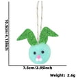 thumbnail image 5 of Matoen Easter Decoration Hanging Ornament, 5 of 5