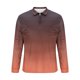 thumbnail image 5 of Blusa y camisa de manga larga con cuello vuelto para hombre, informal, con cuello vuelto, estampado, para fitness, deportiva, de manga larga, de poliéster, 5 of 5