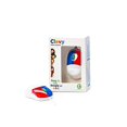 thumbnail image 3 of Clevy Bundle Adults/Children: Mouse + Large Print Mechanical Keyboard Spill Proof (Lower Case Color Coded) Matching Mouse Optical Ergonomic USB Easy Slide Design - Compatible with Win & Mac OS, 3 of 3