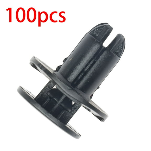 100pcs Fender Liner Push-Type Retainers Fasteners Clip Black for Hyundai Kia