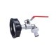 thumbnail image 1 of Adaptador de grifo de caja de agua IBC de cobre desmontable profesional reutilizable a prueba de fugas adaptador de riego de plantas de Herramientas y ferretería Punta de plástico 1/2 pulgada Kenally TO009559-01, 1 of 6