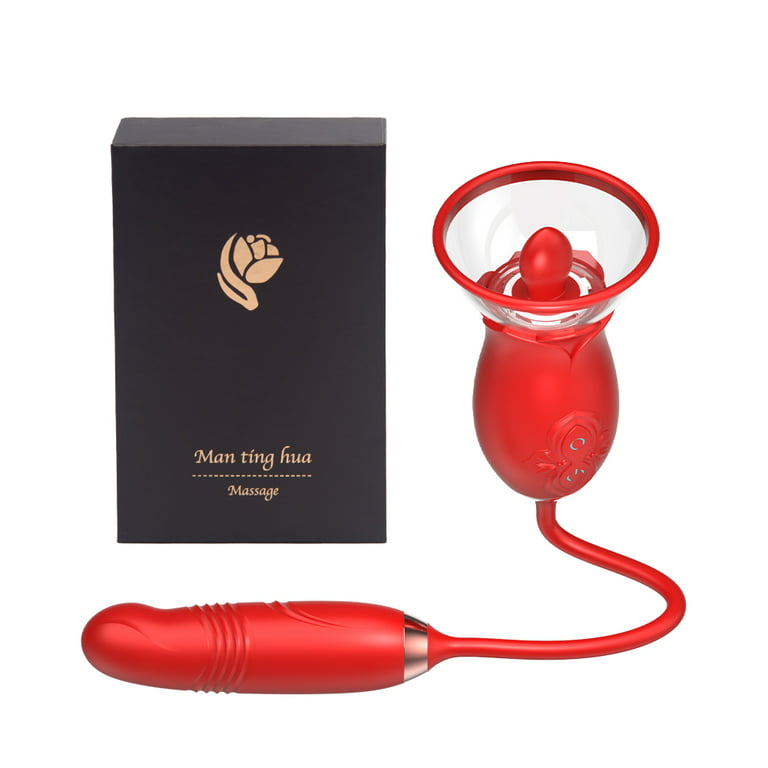 Waterproof Tongue Oral Clitoral Licking Rose Vibrator G Spot Sex Toy –  Amazingforless