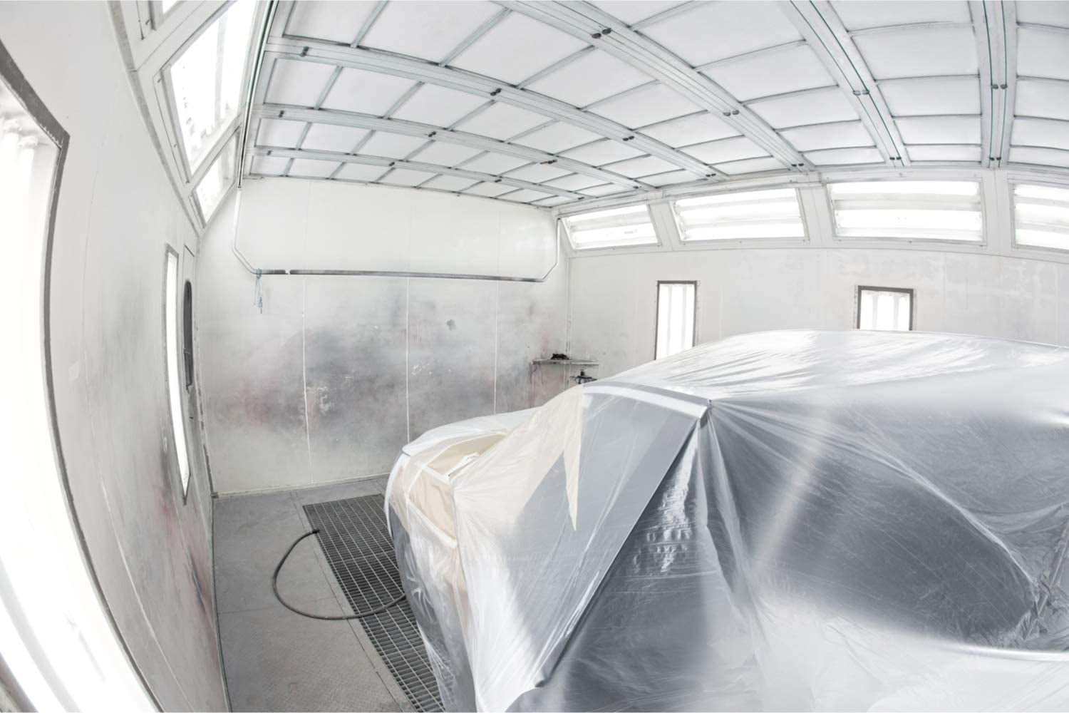 ArmorDillo Clear 4mil Self- Adhesive Paint Booth Protective Film Floor Masking Film 48" x 200 ft