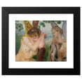 thumbnail image 2 of Jacek Malczewski 18x15 Black Modern Framed Museum Art Print Titled - Tobias with a Harpy (1909), 2 of 5