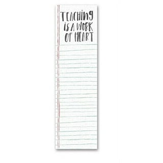 Teacher - Note Pad & Pen Set — White Confetti Box