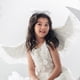 thumbnail image 2 of Multicolor Light Up Angel Wings and Halo with LED Lights,Wings Costume for Adult Kids,80*40cm,White, 2 of 5