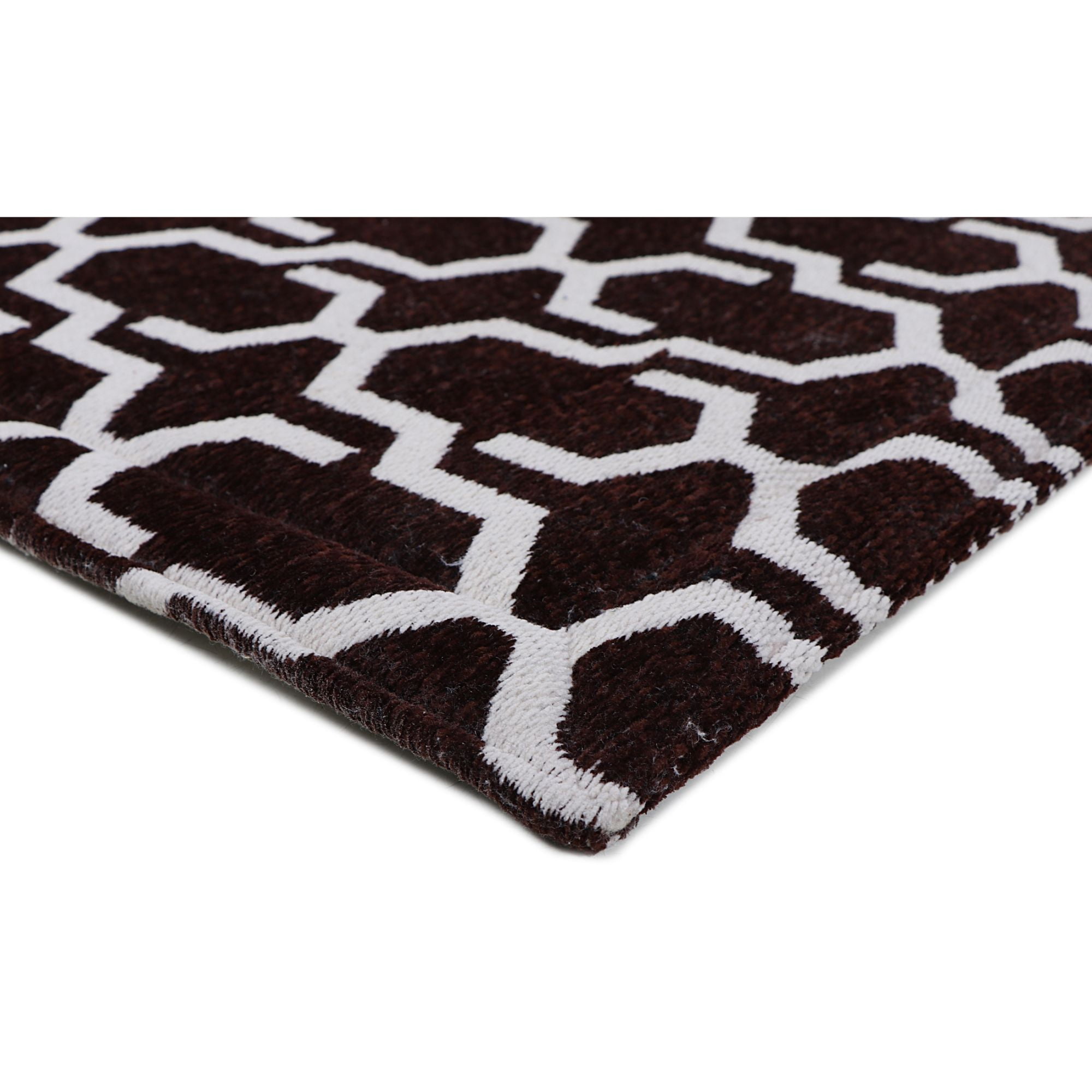 Rugsmith Black Machine Woven Trinity Anti-Fatigue Kitchen Mat, 20" x 36"