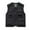 Black, variant on jjayotai Mens Coat Jacket Clearance Men's Sleeveless Work Clothes Jacket Solid Color Stand Collar Multiple Pockets Outdoor Sports Photography Leisure Vest Coat