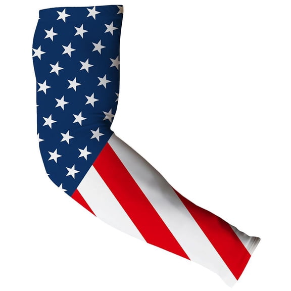 Trader Bo's TB1133108 Us Flag Arm Sleeves