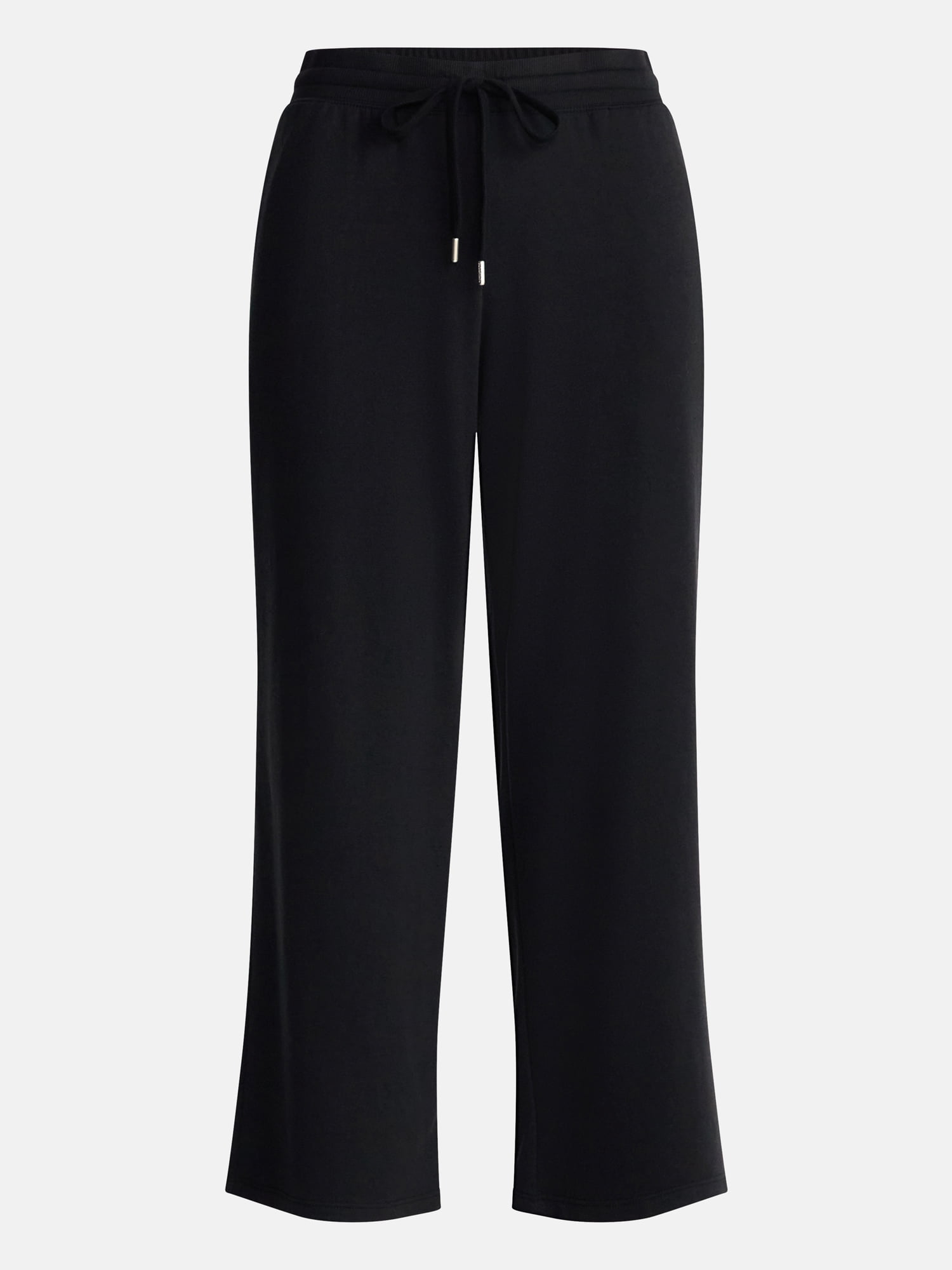 Joyspun Women's French Terry Knit Sleep Capri Pants, 25” Inseam, Sizes XS-3X