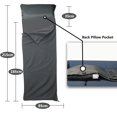 thumbnail image 4 of Funda para saco de dormir Frelaxy XL, sábana de viaje para acampar, 4 of 7