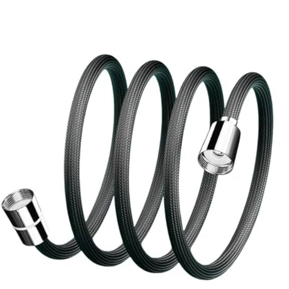 Upgraded Explosion-proof Braided Shower Hose - Anti-leak, Shower Hose Extra Long, Shower Curtain Head Hoses Replacement for Cleaning(M)